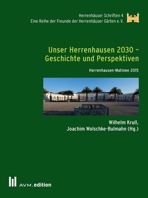 cover image of Unser Herrenhausen 2030 – Geschichte und Perspektiven